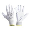 Перчатки защитные Lahti Pro антиэлектрические покрытие полиуретан (нейлон, углер. волокна, полиуретан) белые 10 (L230410K)