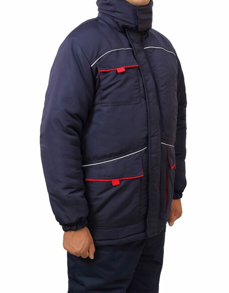 Куртка рабочая утепленная Free Work Спецназ New темно-синяя р.56-58/3-4/XL (56706) изображение 5