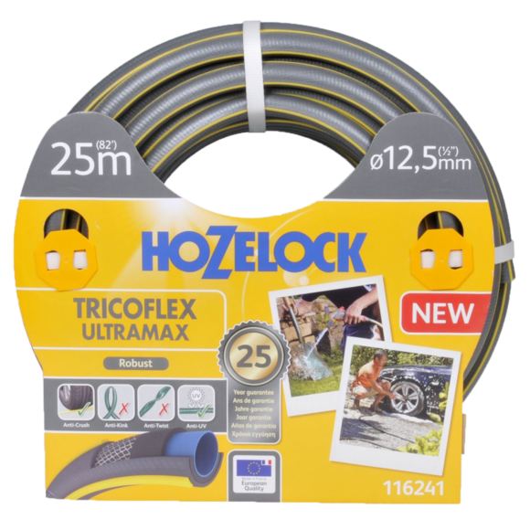 Шланг HoZelock 116241 TRICOFLEX ULTRAMAX 12.5мм/25м (7057)