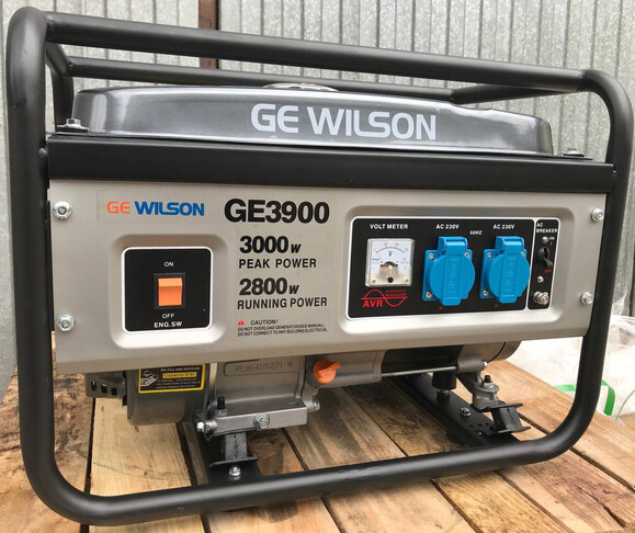 Генератор бензиновый GEWILSON GE3900 изображение 3