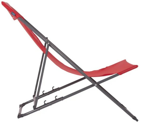 Крісло розкладне Bo-Camp Flat Red (1204686) фото 3