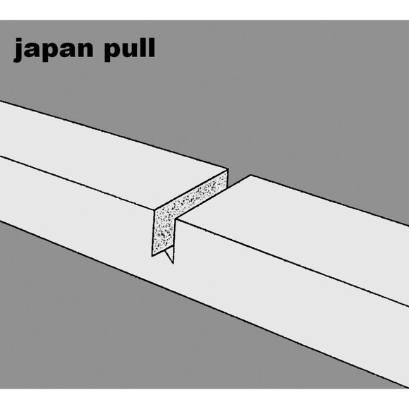 Ручна японська пилка TAJIMA Aluminist Japan Pull 265 мм (JPR265AFB) фото 7