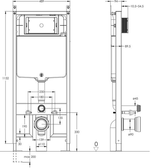 Инсталляция для унитаза IMPRESE (i1230) изображение 3