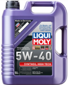 Синтетическое моторное масло LIQUI MOLY Synthoil High Tech SAE 5W-40, 5 л (1856)