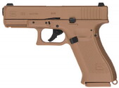 Пневматичний пістолет Umarex Glock 19X TAN Blowback, калібр 4.5 мм (5.8367)