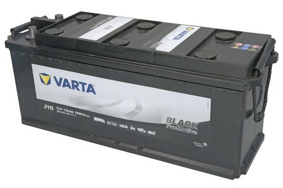 Грузовой аккумулятор Varta Black Promotive HD J10 12V 135Ah 1000A (PM635052100BL)