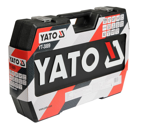 Набор торцевых головок Yato YT-3889 изображение 4