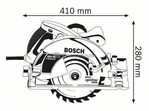 Пила дискова Bosch GKS 85 (060157A000)