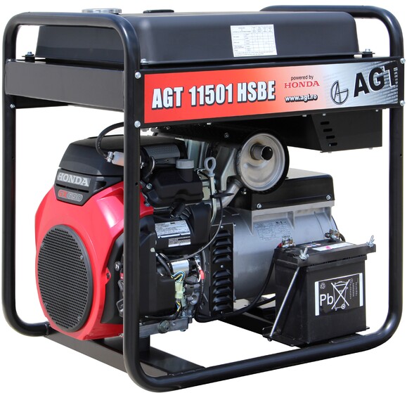Генератор бензиновий AGT 11501 HSBE R45 + AVR