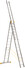 Алюминиевая трехсекционная лестница Техпром P3 9314 3х12 профессиональная