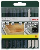 Набір пиляльних полотен Bosch Promoline, 10 шт (2607019461)
