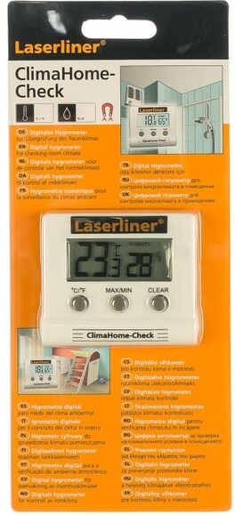 Термогігрометр Laserliner ClimaHome-Check (082.028A) фото 3