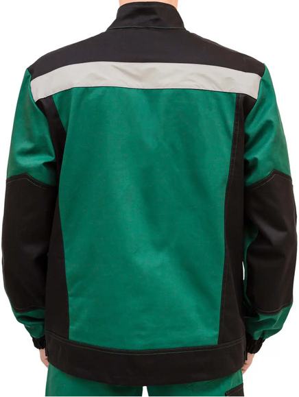 Куртка робоча Free Work Алекс, зелено-чорна, р.44-46/1-2/S (65993) фото 2
