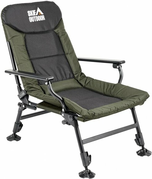 Кресло раскладное Skif Outdoor Comfy L dark green/black (389.02.41) изображение 2