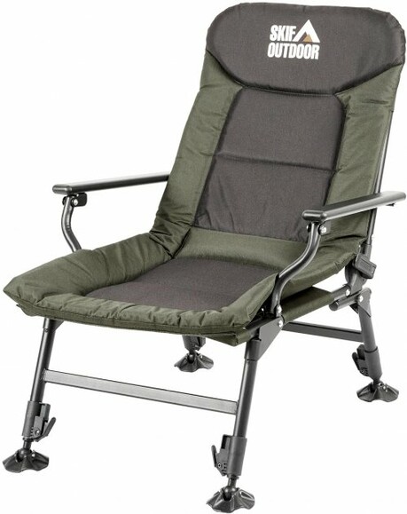 Крісло розкладне Skif Outdoor Comfy L dark green/black (389.02.41)