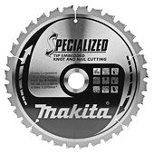 Пильний диск Makita Specialized по дереву з цвяхами 260x30мм 32T (B-40624)