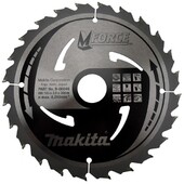 Пильний диск Makita MForce по дереву 185x30мм 24Т (B-08040)