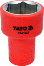 Головка торцева діелектрична Yato 22 мм (YT-21022)