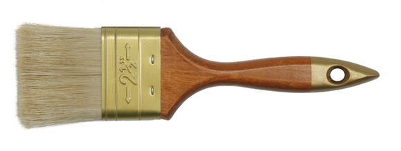 Пензель флейцевий Vorel Profi з дерев'яною ручкою 87 мм (9536)
