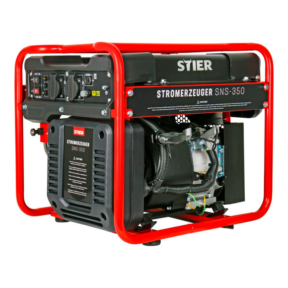 Інверторний генератор STIER SNS 350 з економічним режимом