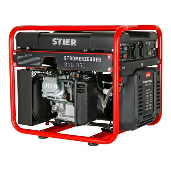 Инверторный генератор STIER SNS 350 с экономичным режимом изображение 2