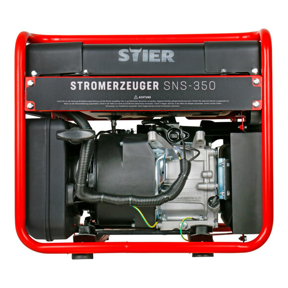 Инверторный генератор STIER SNS 350 с экономичным режимом изображение 3