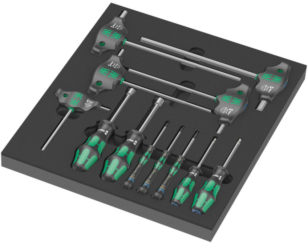 

Набор отверток WERA 9713 Foam insert Hex screwdriver set 1 (05150104001)