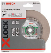Алмазний диск Bosch X-LOCK Best for Hard Ceramic 85x22.23x1.8x10 мм (2608615133)