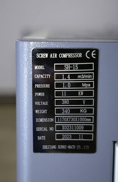 Гвинтовий компресор Mast SH-15 inverter фото 7