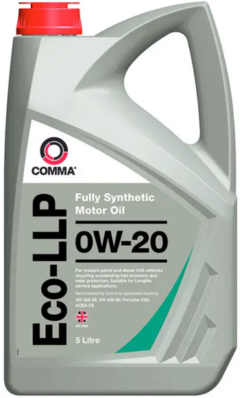 Моторное масло Comma ECO-LLP 0W-20, 5 л (ECOLLP5L)