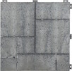 Декоративное напольное покрытие MultyHome Mosaic, рифленое, 30х30 см, светло-серое, 6 шт. в уп. (5903104911669)