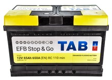 Акумулятор TAB 6 CT-65-R Magic Stop & Go EFB (212065)