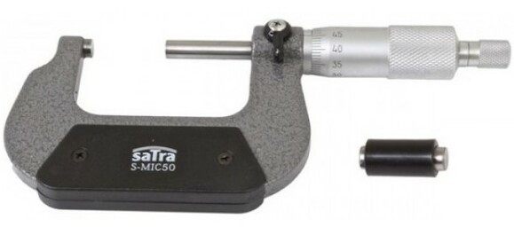 Микрометр SATRA, 25-50 мм (S-MIC50) изображение 3