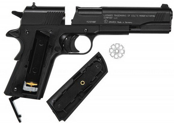 Пневматичний пістолет Umarex Colt Goverment 1911 A1, калібр 4.5 мм (1001728) фото 3