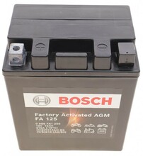 Мото аккумулятор Bosch, 12Ah/210A (0 986 FA1 250)