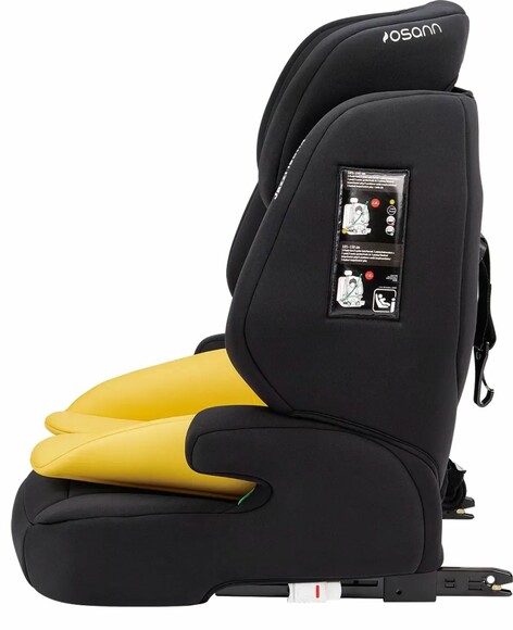 Дитяче автокрісло Osann Jazzi Isofix i-Size (nero/pineapple) (ecp102-287-03) фото 3