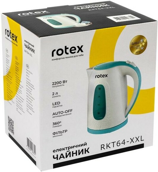 Электрочайник Rotex RKT64-XXL изображение 3