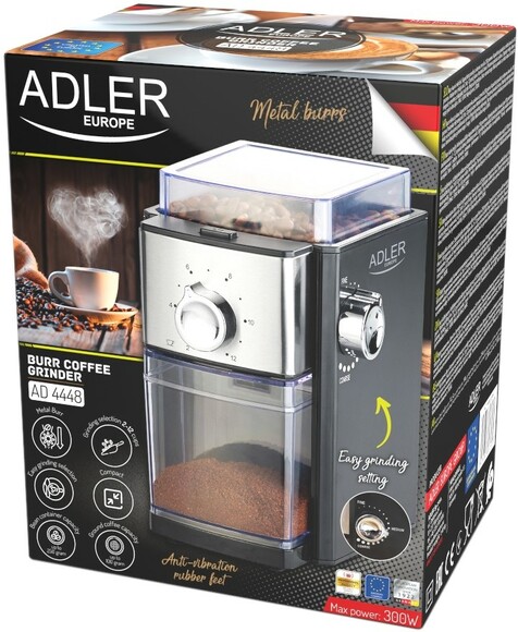 Кофемолка Adler AD 4448 изображение 7