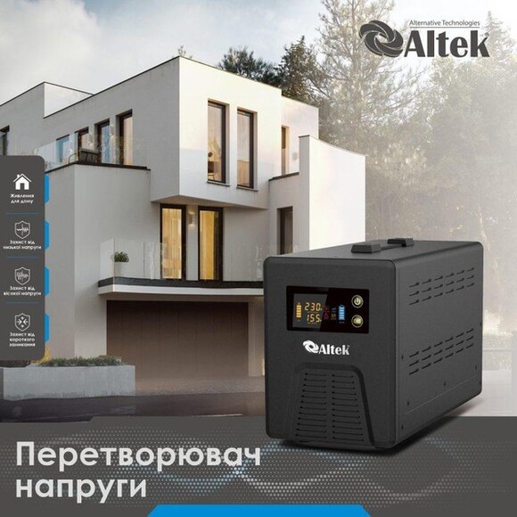 Источник бесперебойного питания ALTEK ASK12 800В, DC12V (2116369) изображение 2