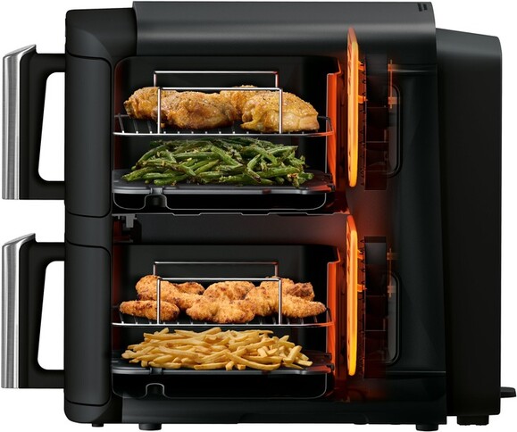 Мультипечь Ninja Double Stack 2-Level Air Fryer (SL300EU) изображение 12