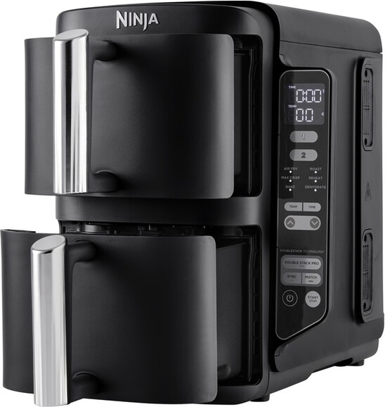 Мультипечь Ninja Double Stack 2-Level Air Fryer (SL300EU) изображение 5