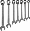Набор ключей комбинированных трещоточных JONNESWAY W45107S (7 предметов)