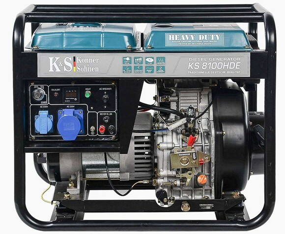 Дизельный генератор Konner&Sohnen KS 8100HDE (EURO V) изображение 2