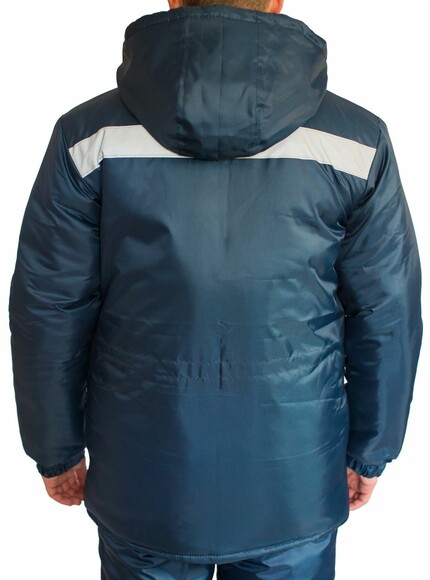 Куртка робоча утеплена Free Work Експерт темно-синя р.64-66/5-6/XXXL (56653) фото 2