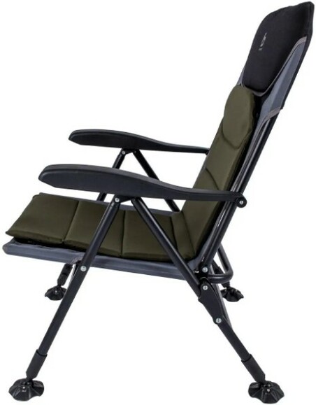 Кресло раскладное Bo-Camp Pike Black/Grey/Green (1204110) изображение 4