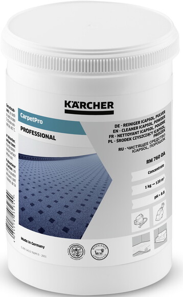 Засіб Karcher RM 760 CarpetPro iCapsol для чищення килимів, 0.8 кг (6.295-849.0)