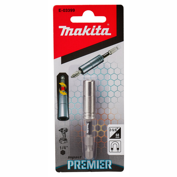 Торсионный держатель для бит Makita Impact Premier, 66 мм (E-03399) изображение 4