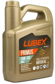 Моторное масло LUBEX PRIMUS MV 5W30, 5 л (61780)