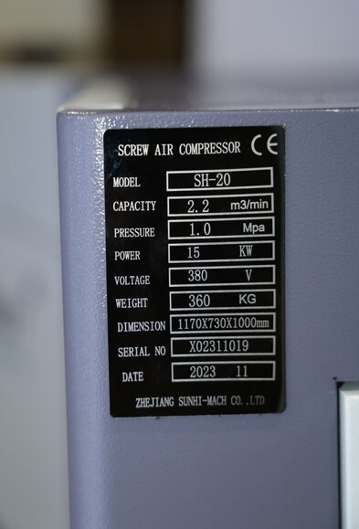 Винтовой компрессор Mast SH-20 inverter изображение 9