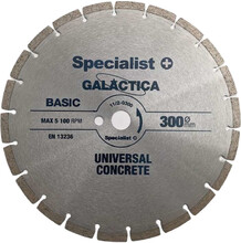 Диск алмазный Specialist+ GALACTICA 300x10x25.4 мм (11/2-0300)